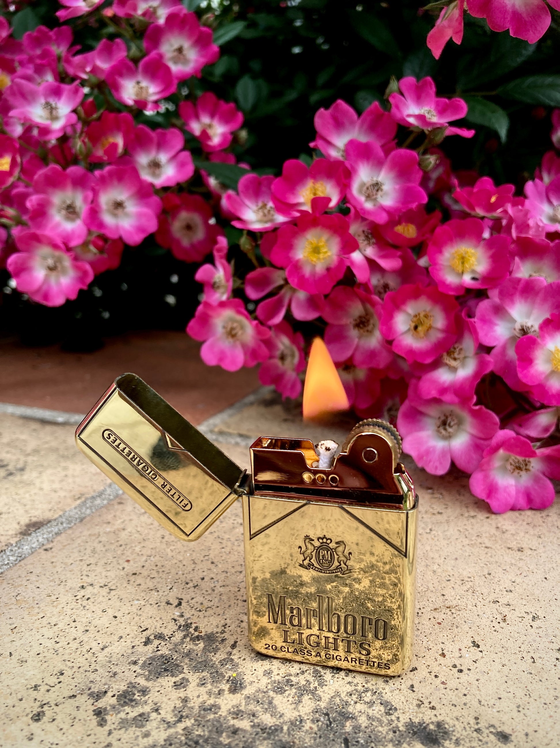 Marlboro Engraved Lighter