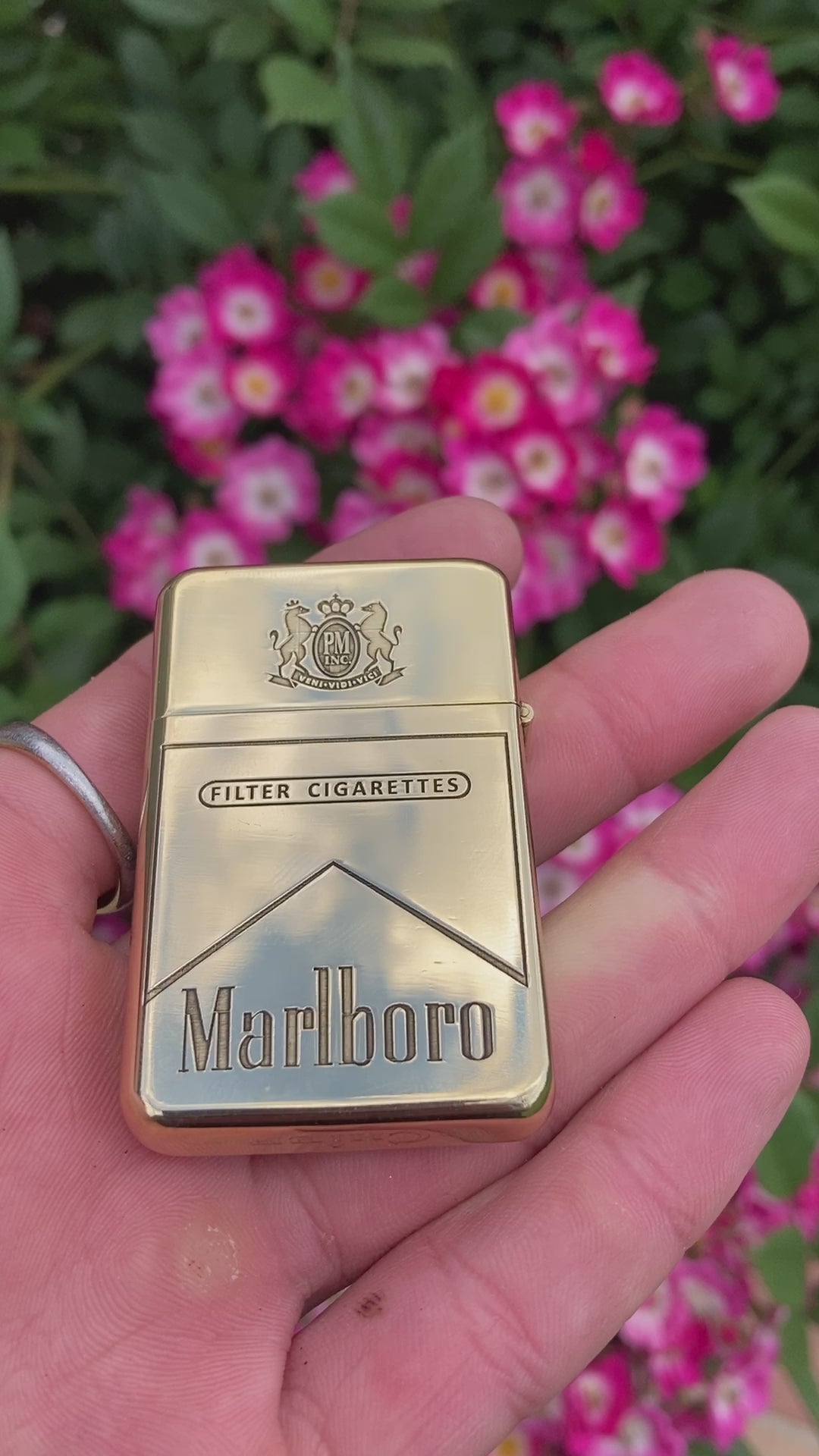 Marlboro Engraved Lighter