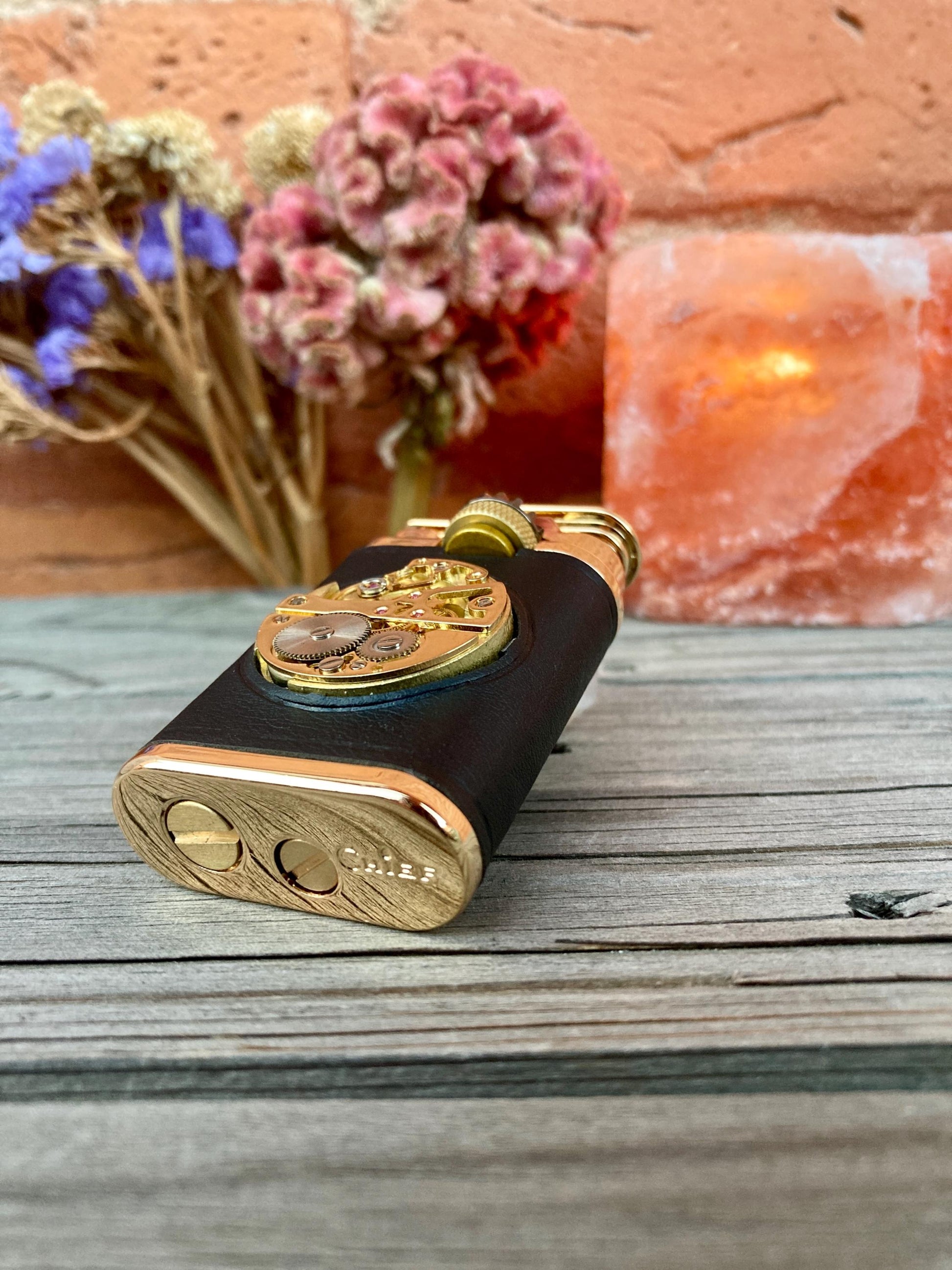 Vintage Lighter Wood Collectible, Retro Cigarette Holder, Unique Old Lighter, Cool Collectible, Collectible Gift for Him, Christmas, Fuel