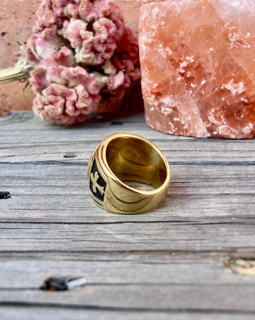 Constantine Ring, Templar Ring, Handmade Stainless Steel, Constantine Jewelry, Men's Ring, Unique Gift