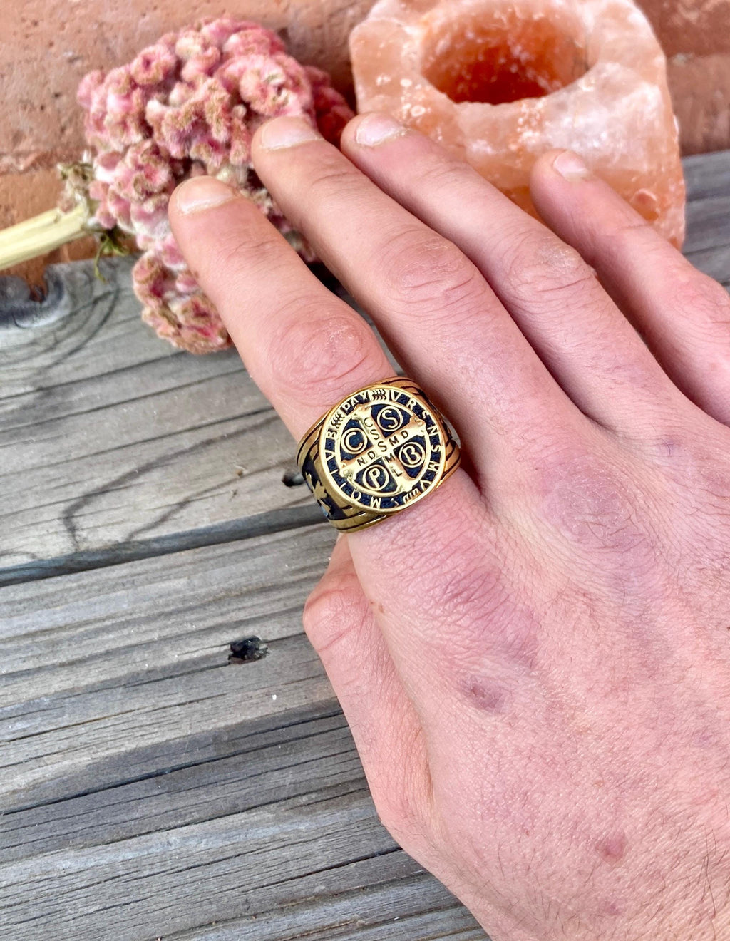 Constantine Ring, Templar Ring, Handmade Stainless Steel, Constantine Jewelry, Men's Ring, Unique Gift