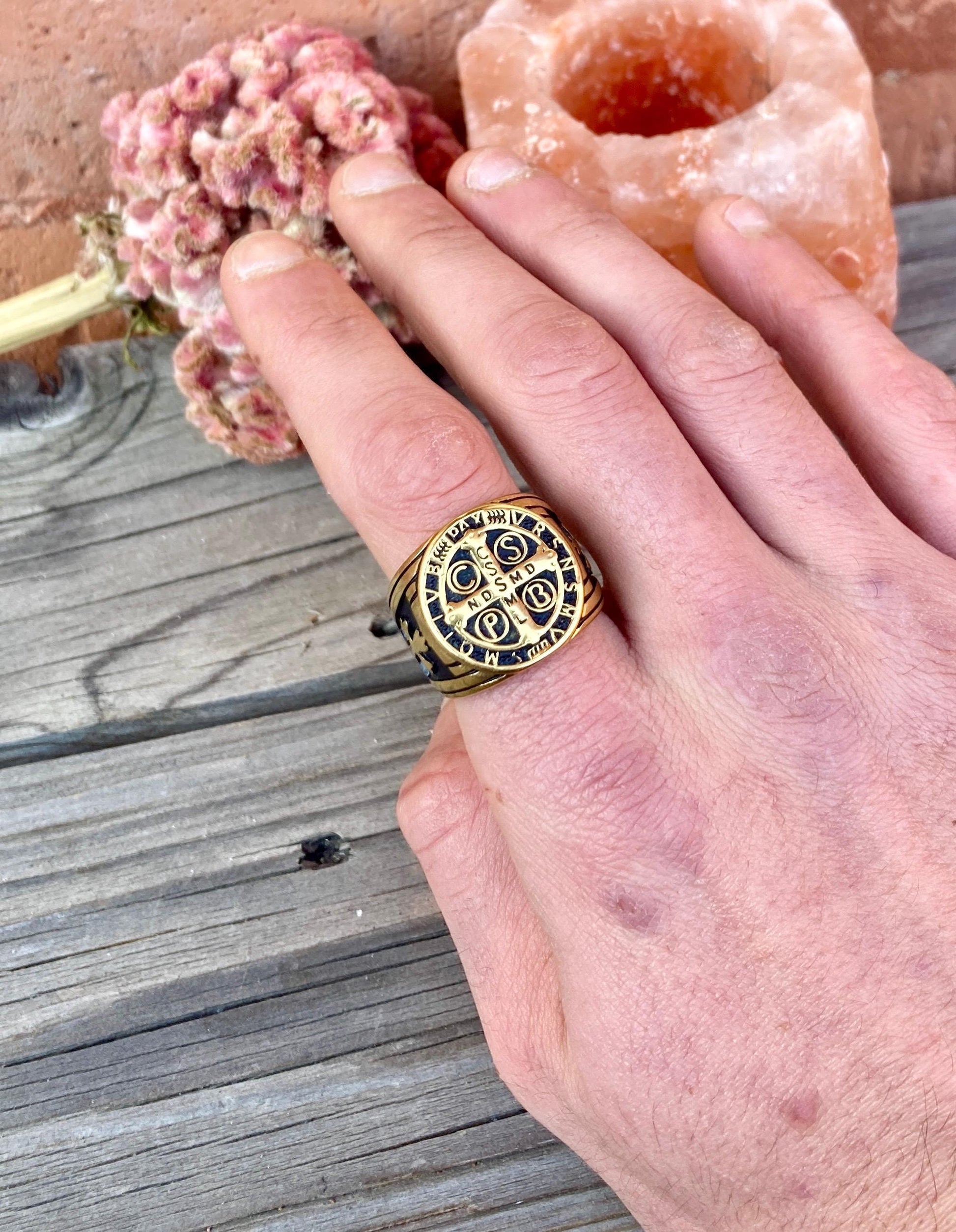 Constantine Ring, Templar Ring, Handmade Stainless Steel, Constantine Jewelry, Men's Ring, Unique Gift