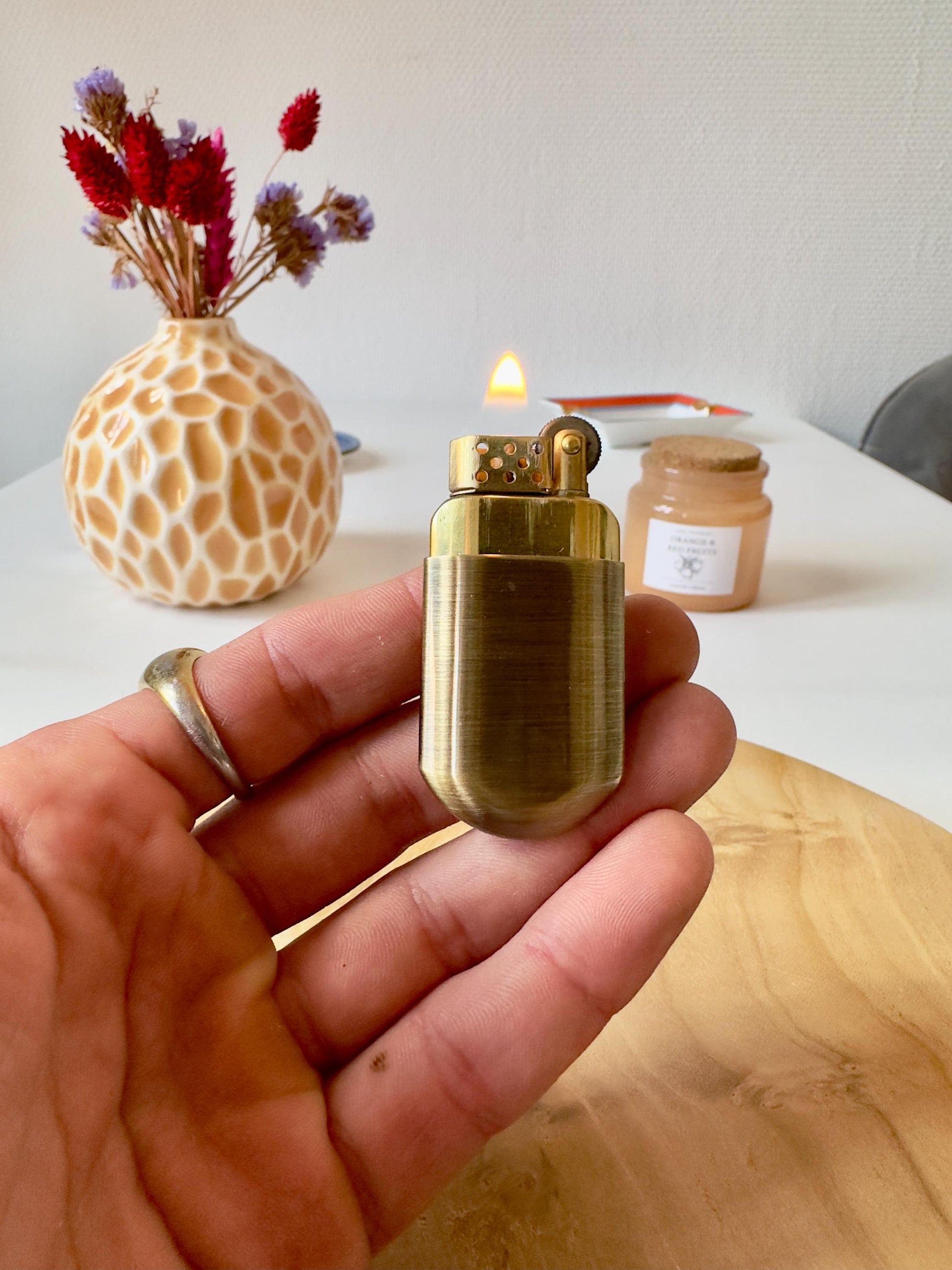 Old School Retro Lighter Vintage Style Handmade Lighter Collectible Gift for Him Classic Lighters