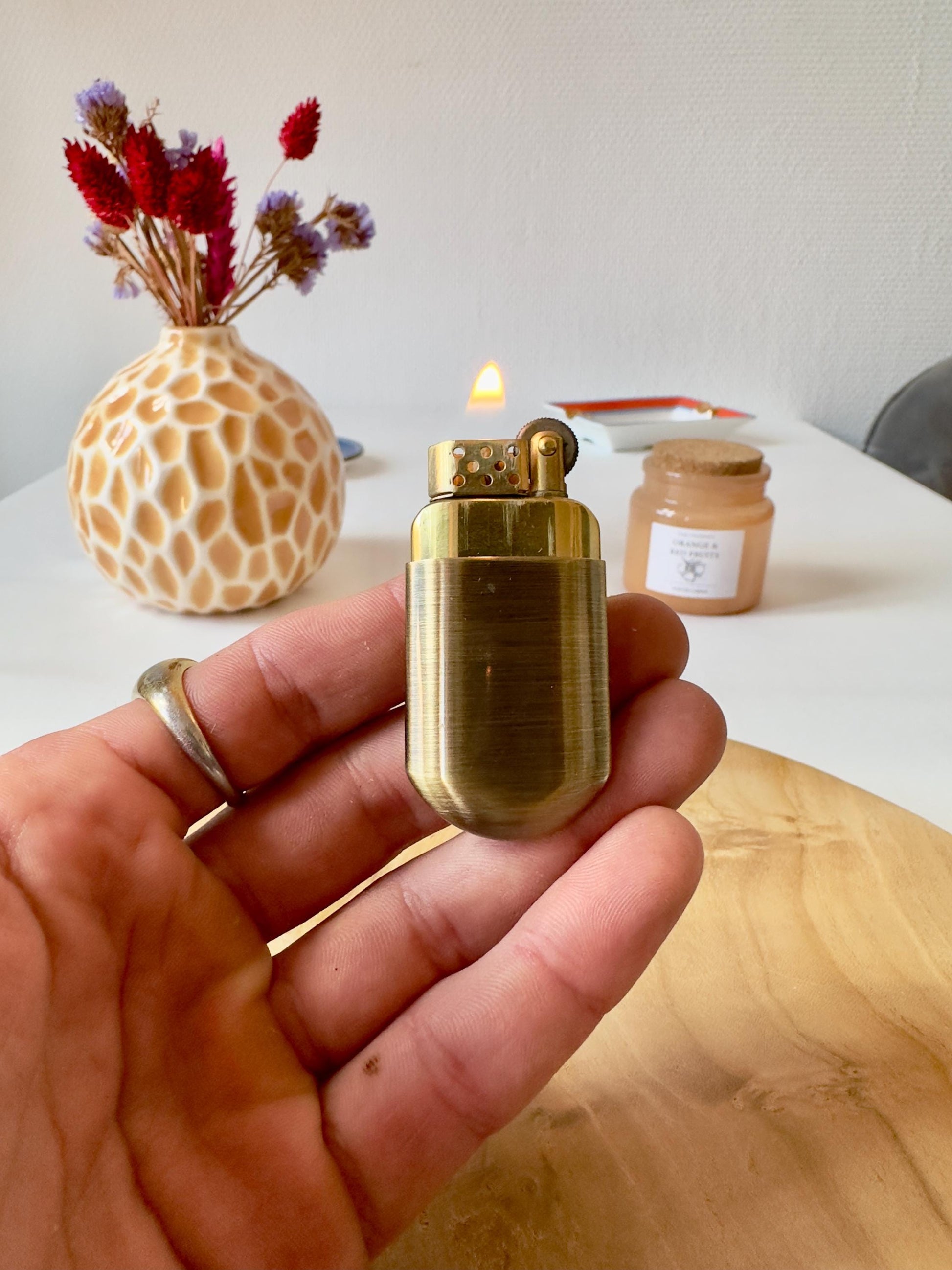 Old School Retro Lighter Vintage Style Handmade Lighter Collectible Gift for Him Classic Lighters