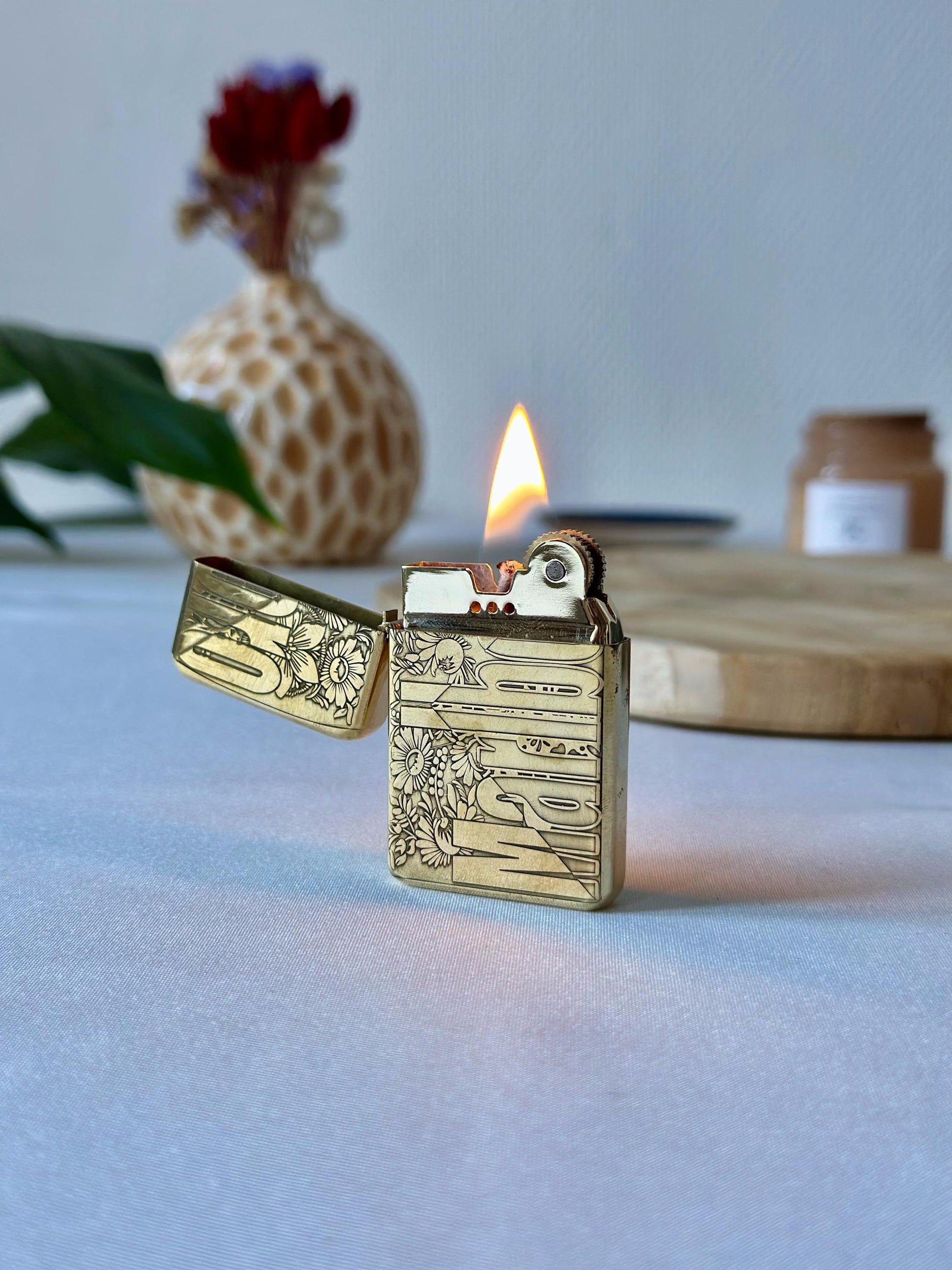 Lighter Engraved Marlboro Vintage Cigarette Windproof Petrol Retro Zippo Style Exquisite Brass Kerosene Custom Windproof Gift Camel