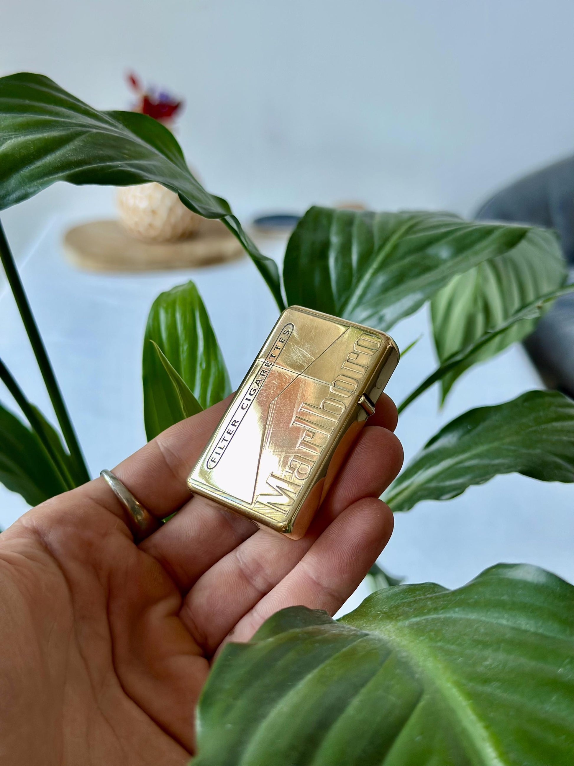 Lighter Engraved Marlboro Vintage Cigarette Windproof Petrol Retro Zippo Style Exquisite Brass Kerosene Custom Windproof Gift Camel